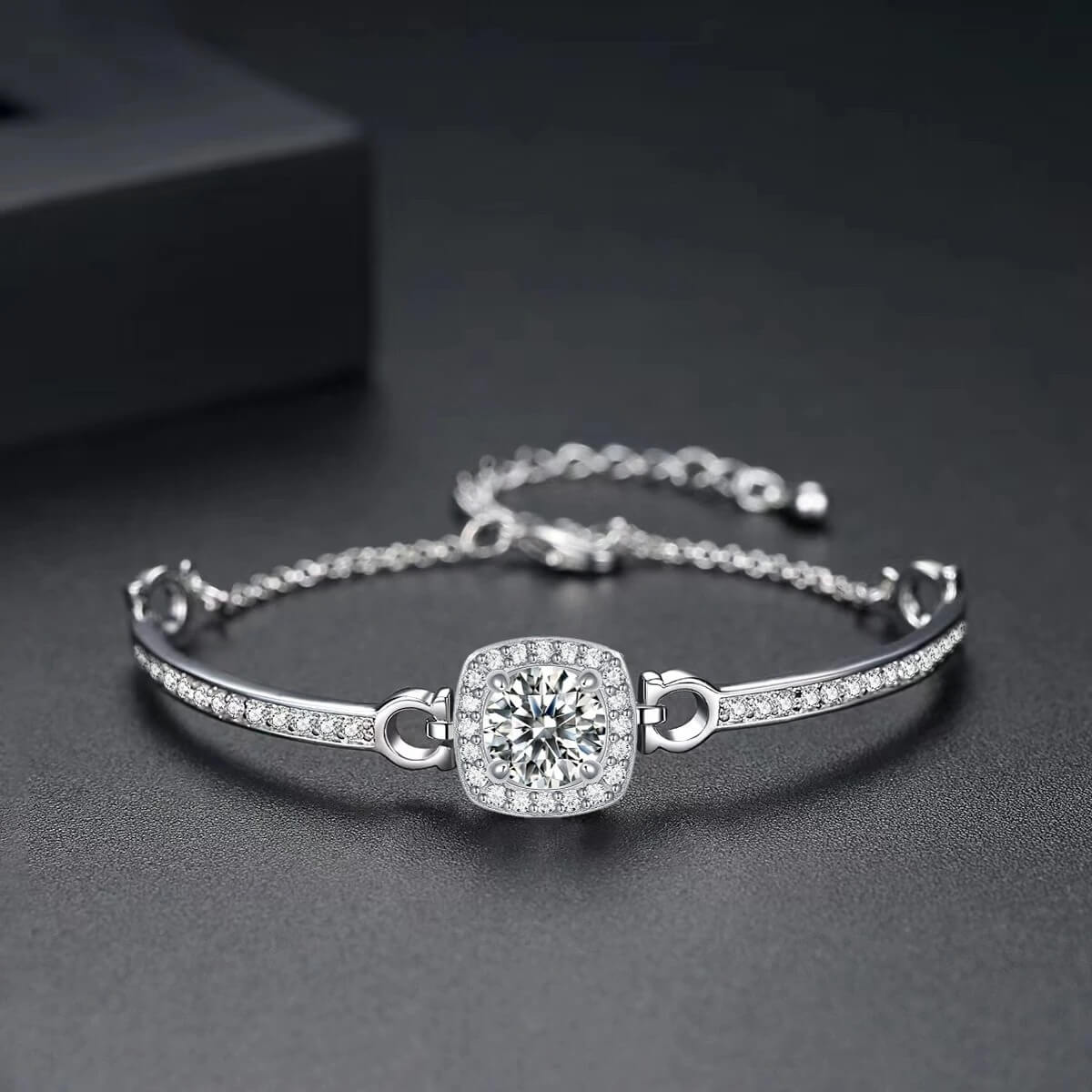 Square Candy Moissanite Bracelet