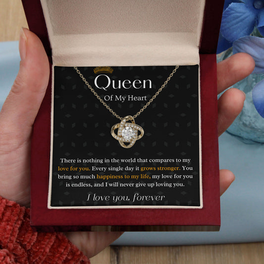 Queen of my heart- I love you forever