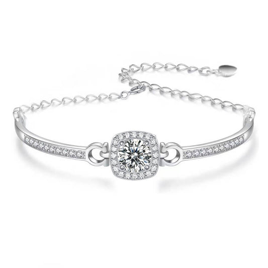 Square Candy Moissanite Bracelet