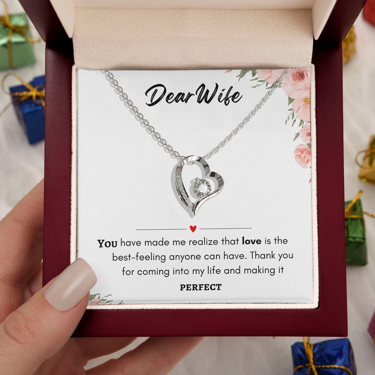 Dear Wife- Thank you for coming into my life