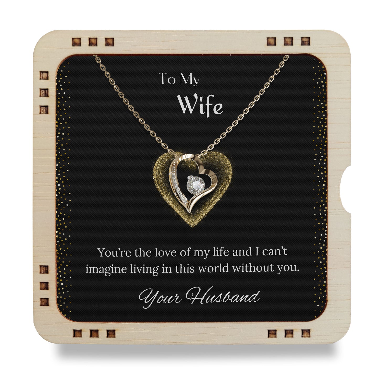 To My Wife- I can not imagine world without you
