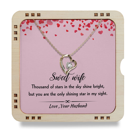 Sweet wife - You are the shining star in my sight