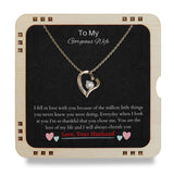To my gorgeous wife- I'am so thankful, 18K Gold Plated Necklace