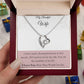 My Beautiful Wife- All i need is you, 18K Gold Plated Necklace