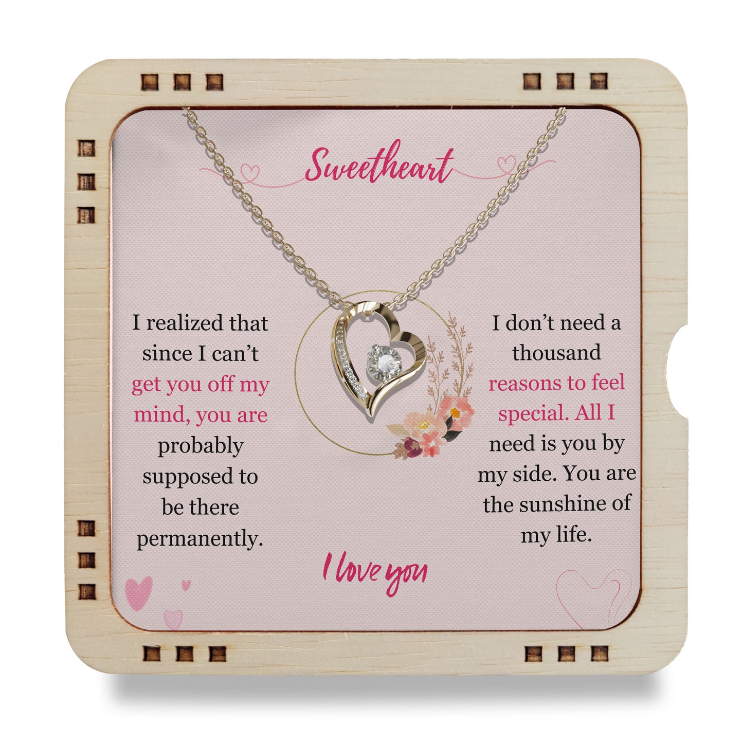 Sweetheart - You are the sunshine of my life