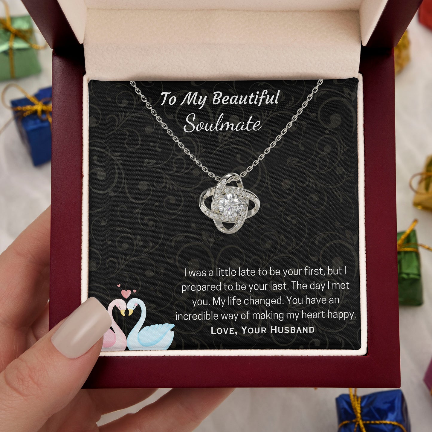 To my beautiful soulmate - You make my heart happy