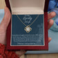 To my wife - I had you and you had me, 18K Gold Plated