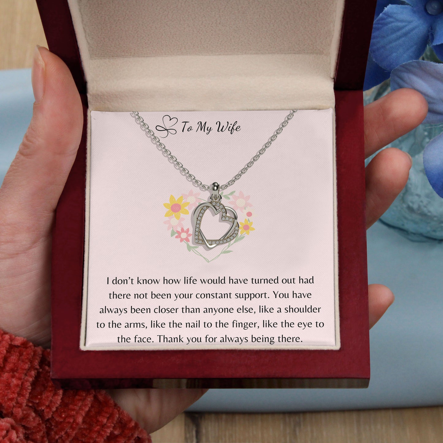 To my wife - thank you for always being there