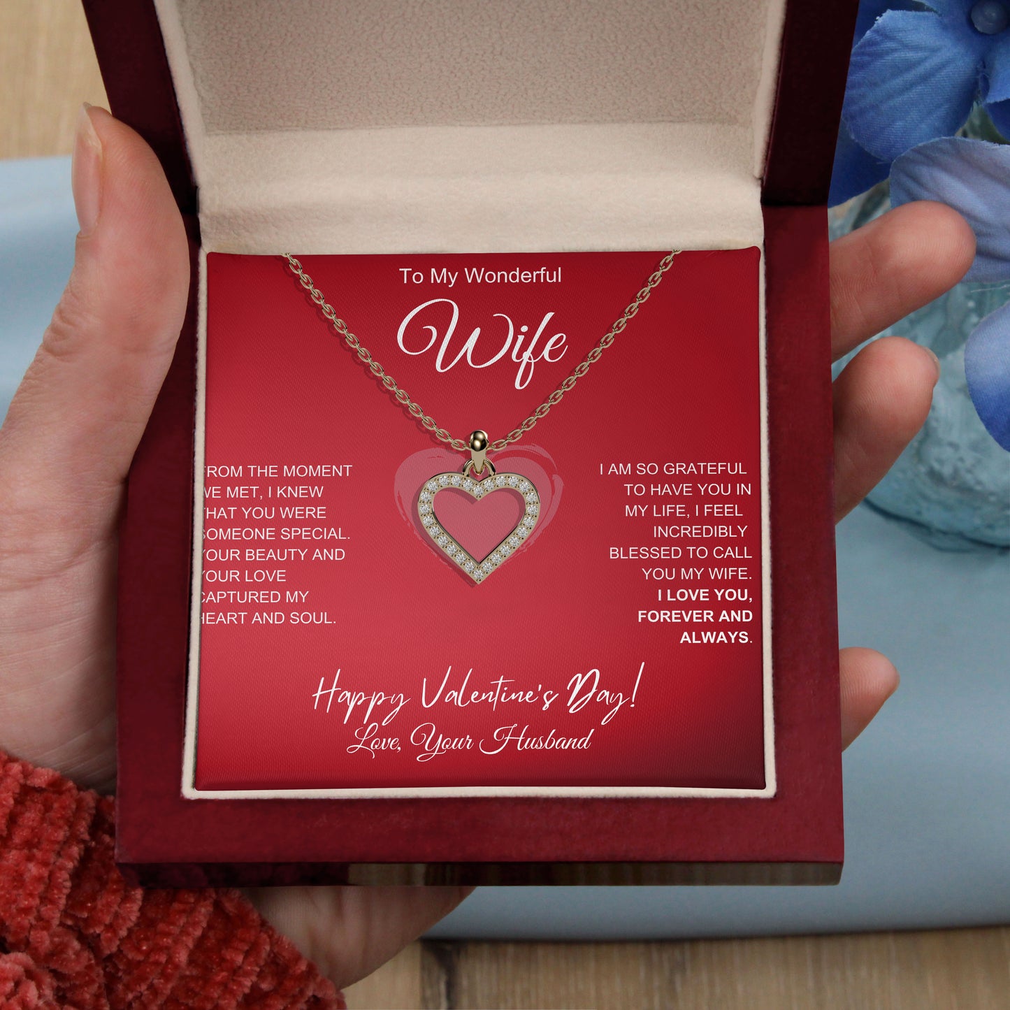 To My Wife- Your love captured my Heart and Soul