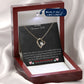 To my gorgeous wife- I'am so thankful, 18K Gold Plated Necklace
