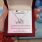 18K Gold Plated Necklace To My Girlfriend - Your Love Is Magnet