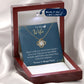 To My Wife- I love you more than I can ever express, 18K Gold Plated Necklace