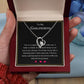 18K Gold Plated Necklace To My Girlfriend - I’m so completely in love with you