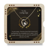 To My Lovely Wife- You complete me