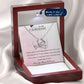 18K Gold Plated Necklace To My Girlfriend - Your Love Is Magnet