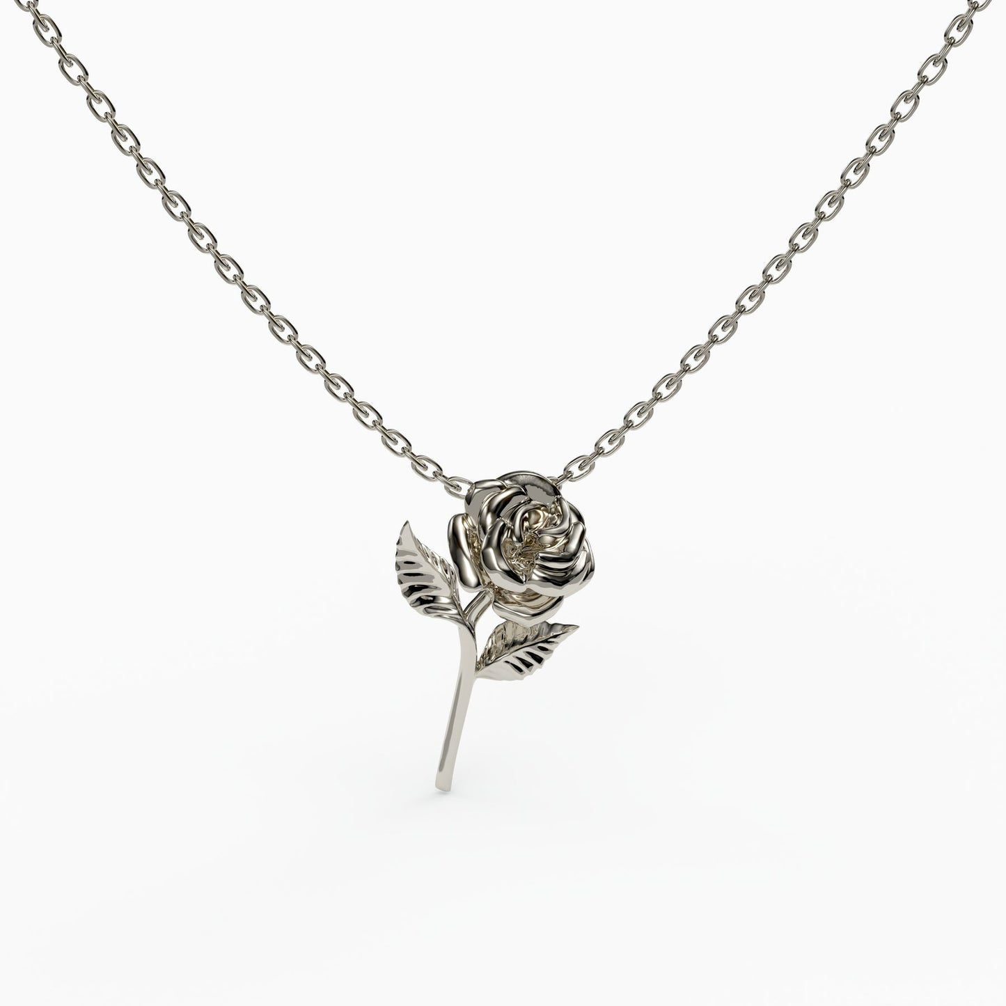 Rose Love 18K Yellow Gold Plated, 925 Sterling Silver