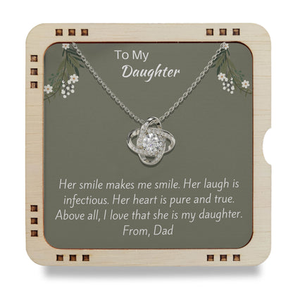 To My  Daughter - Your smile makes me smile