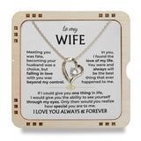 To My Wife – Love of My Life Necklace